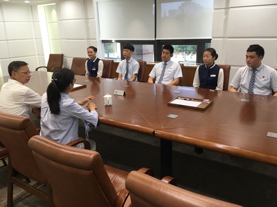 高職學院走訪畢業生就業單位，賦能教育機構后勤管理服務